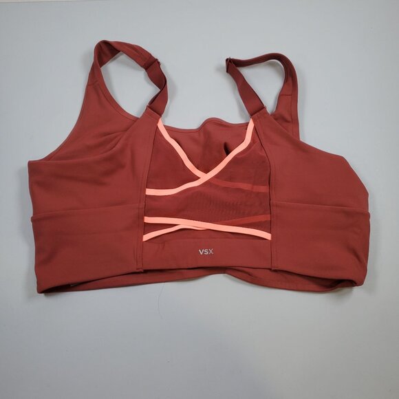 Victoria's Secret VSX Elevate Cross Back Mesh Sports Bra Women Size XL NWT - Picture 4 of 14